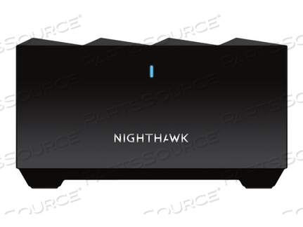 NIGHTHAWK MK62, WI-FI SYSTEM (ROUTER, EXTENDER), UP TO 3,000 SQ.FT, MESH, GIGE, 802.11A/B/G/N/AC/AX, DUAL BAND 