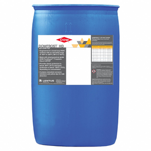 INHIBITED PROPYLENE GLYCOL 55 GAL YELLOW by Dow Frost