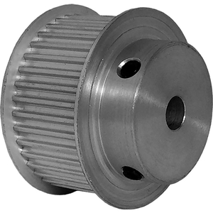 POWERHOUSE ALUMINUM / CLEAR ANODIZED 38 TOOTH 1.429" PITCH FINISHED BORE PULLEY by B&B Manufacturing