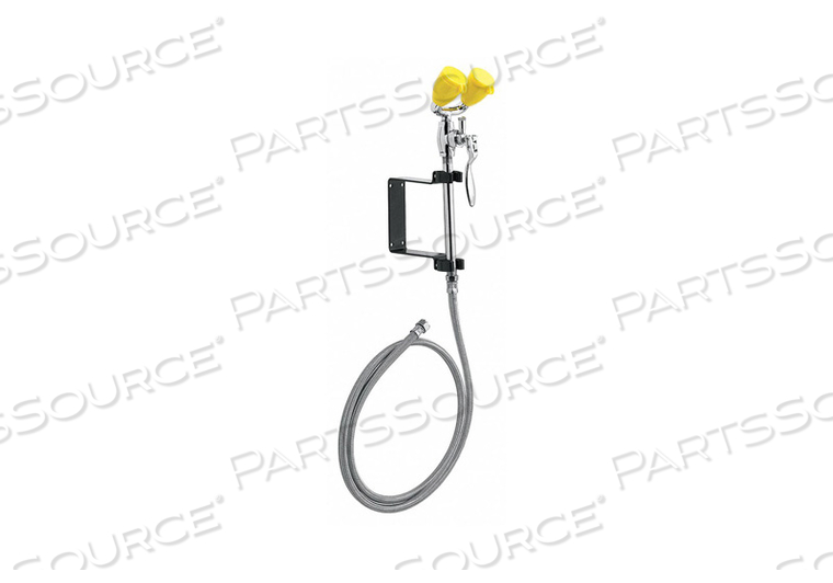 DUAL HEAD DRENCH HOSE WALL 6 FT. by Speakman