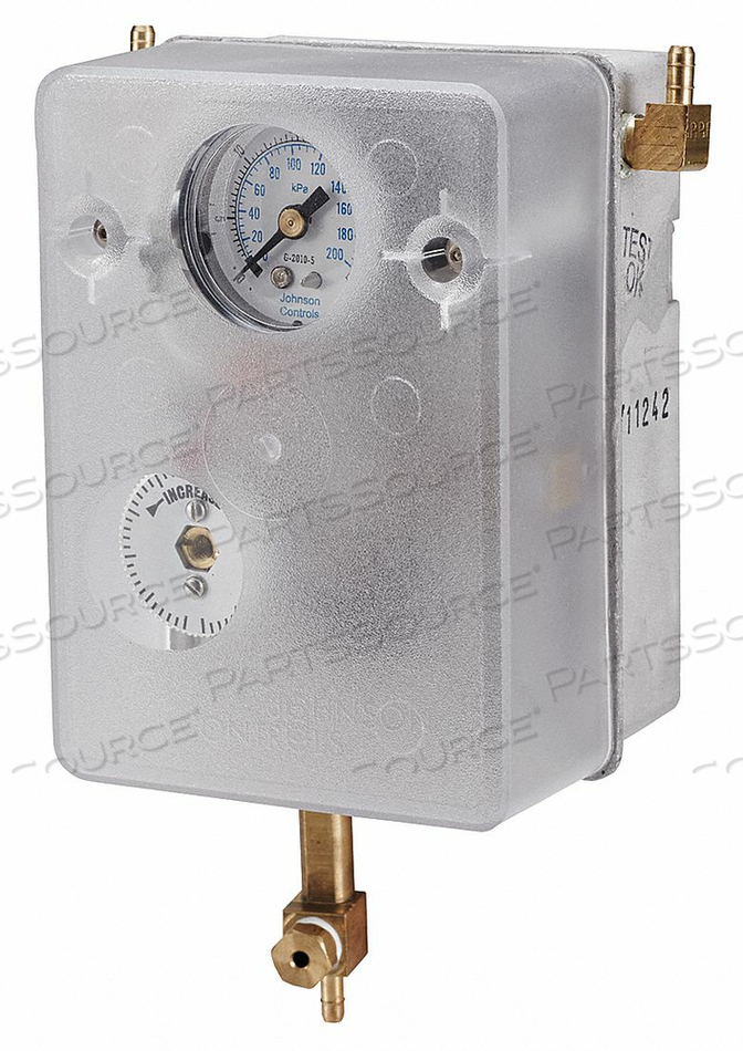 PNEUMATIC CONTROLLER SINGLE INPUT by Johnson Controls PNEUMATIC CONTROLLER SINGLE INPUT by Johnson Controls