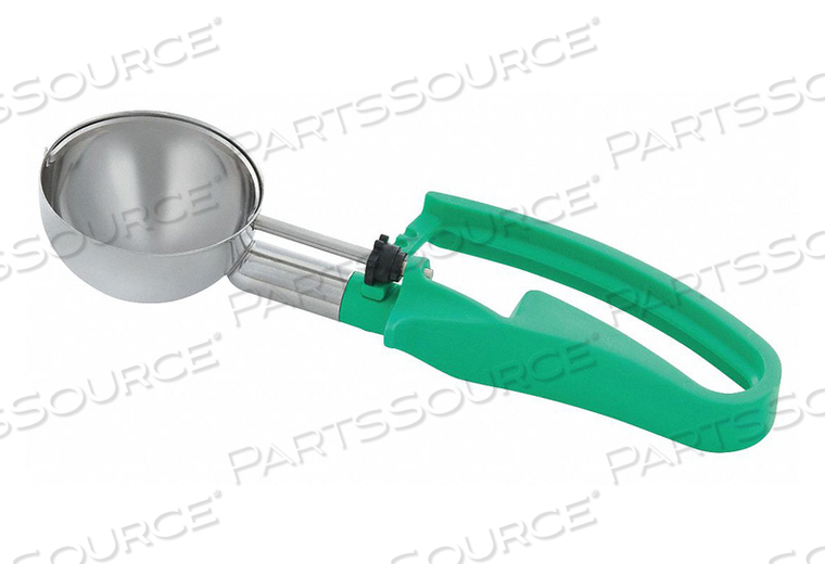 SQUEEZE DISHER 2.8 OZ. SS GREEN by Vollrath