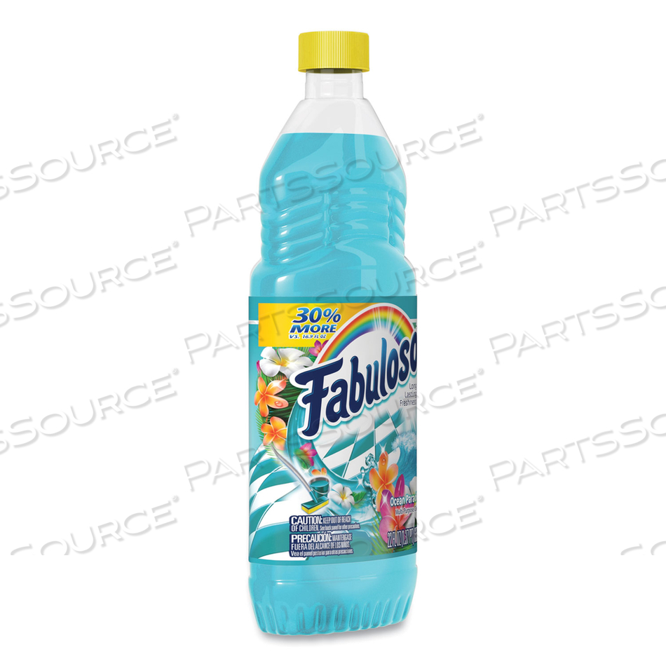 MULTI-USE CLEANER, OCEAN PARADISE SCENT, 22 OZ BOTTLE, 12/CARTON 