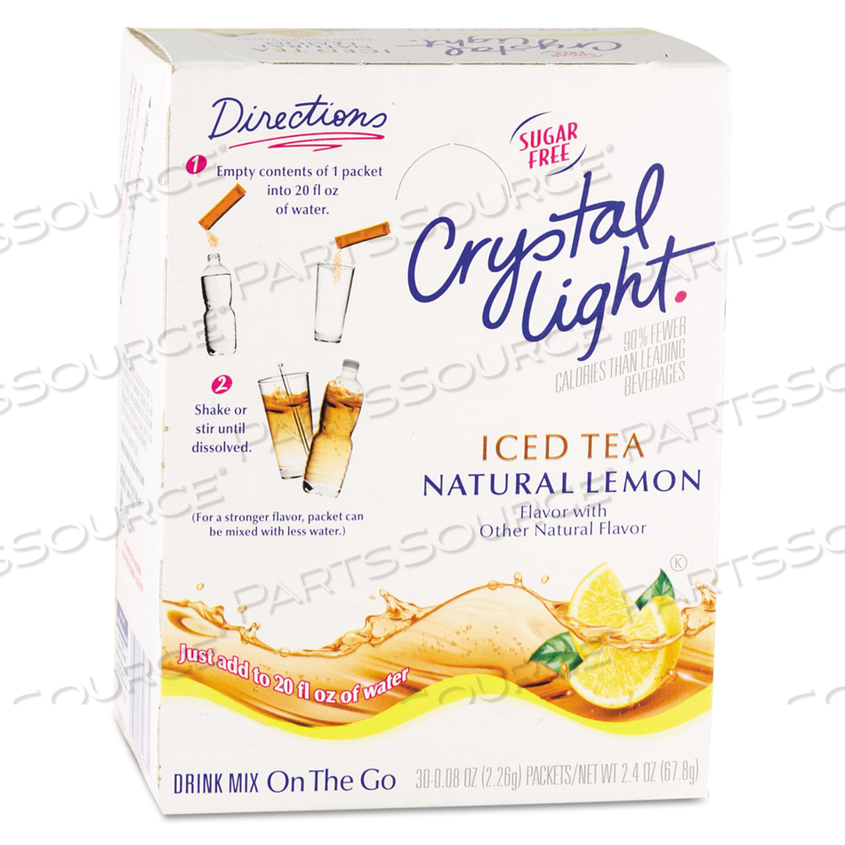 ON THE GO, ICED TEA, .16OZ PACKETS by Crystal Light