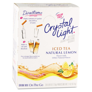 ON THE GO, ICED TEA, .16OZ PACKETS, 30/BOX by Crystal Light