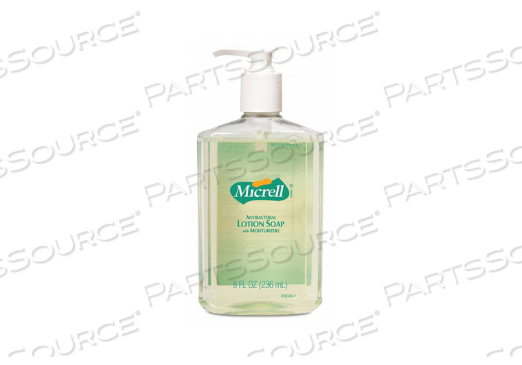 LIQUID HAND SOAP 8 OZ. UNSCENTED PK12 by Gojo LIQUID HAND SOAP 8 OZ. UNSCENTED PK12 by Gojo