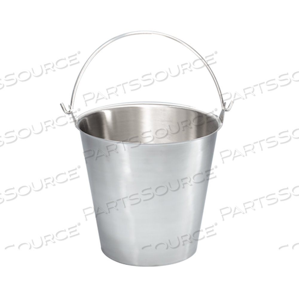 KICKBUCKET PAIL, 13 QT MRI SAFE 10" X 11 1/2" DIAMETER by Blickman