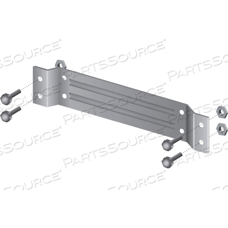 PALLET RACK ROW SPACER, HARDWARE INCLUDED, 6"L by Interlake Mecalux Inc.