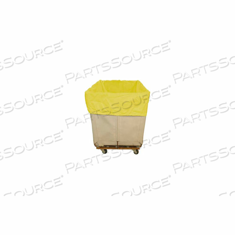 HAMPER BASKET LINER, 200 DENIER NYLON, 20 BUSHEL, YELLOW by H.G. Maybeck Company