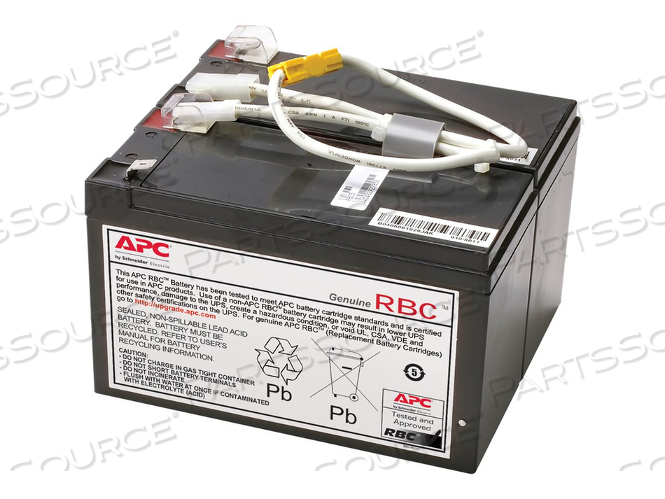 APC REPLACEMENT BATTERY CARTRIDGE #5 - UPS BATTERY - LEAD ACID by APC / American Power Conversion APC REPLACEMENT BATTERY CARTRIDGE #5 - UPS BATTERY - LEAD ACID by APC / American Power Conversion