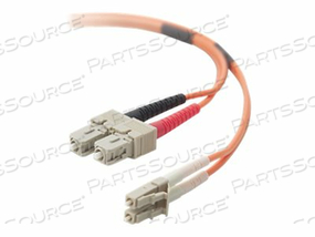 BELKIN FIBER OPTIC CABLE, MULTIMODE LC/SC DUPLEX MMF, 62.5/125 by Belkin BELKIN FIBER OPTIC CABLE, MULTIMODE LC/SC DUPLEX MMF, 62.5/125 by Belkin