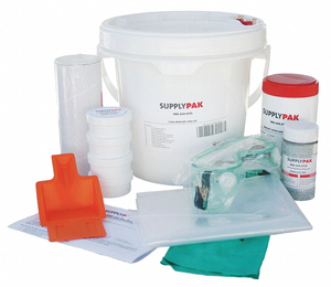 MERCURY SPILL KIT 2 GAL. by Supplypak