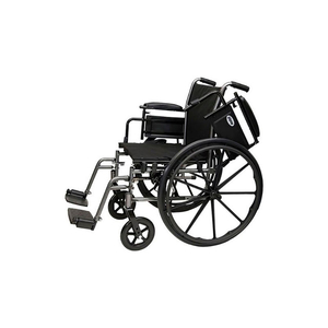 20" WHEELCHAIR WITH ELEVATING LEGRESTS by Invacare Corporation