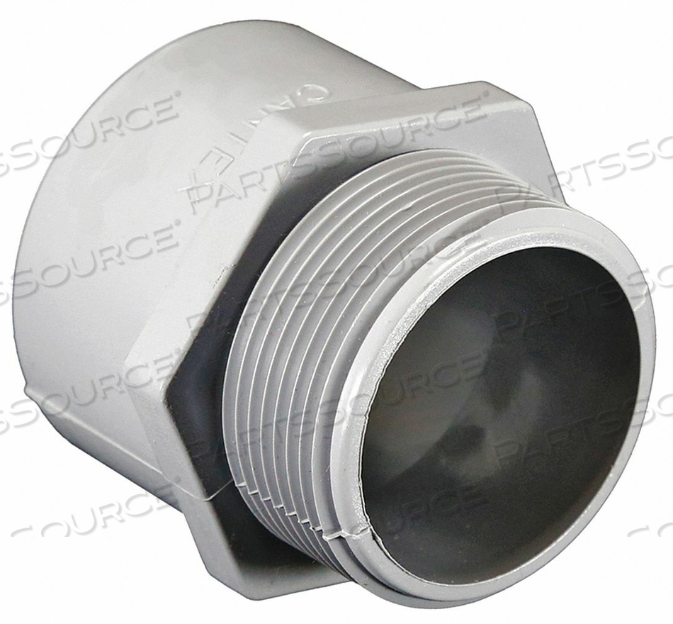 MALE ADAPTER 1-1/4 IN CONDUIT PVC by Cantex