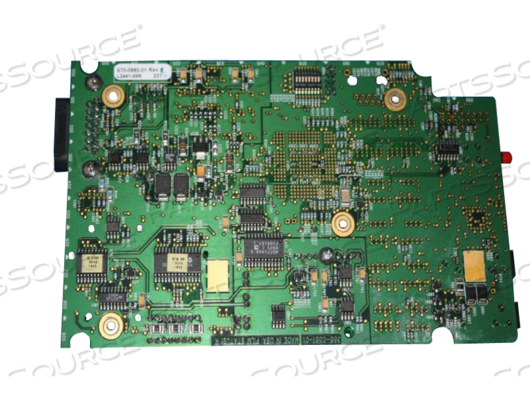 PCB ASSEMBLY, MPC860 CPU/NIBP, 90496 