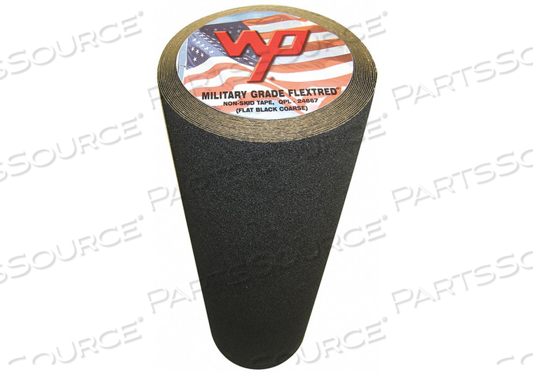ANTI-SLIP TAPE SOLID 2.0 FT W 20 GRIT by Military Grade Flextred