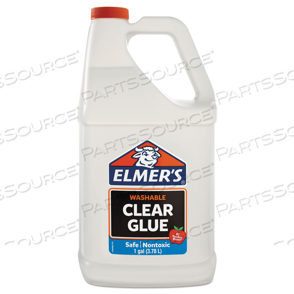 CLEAR GLUE, 1 GAL, DRIES CLEAR CLEAR GLUE, 1 GAL, DRIES CLEAR