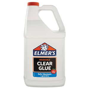 CLEAR GLUE, 1 GAL, DRIES CLEAR by Elmers CLEAR GLUE, 1 GAL, DRIES CLEAR by Elmers