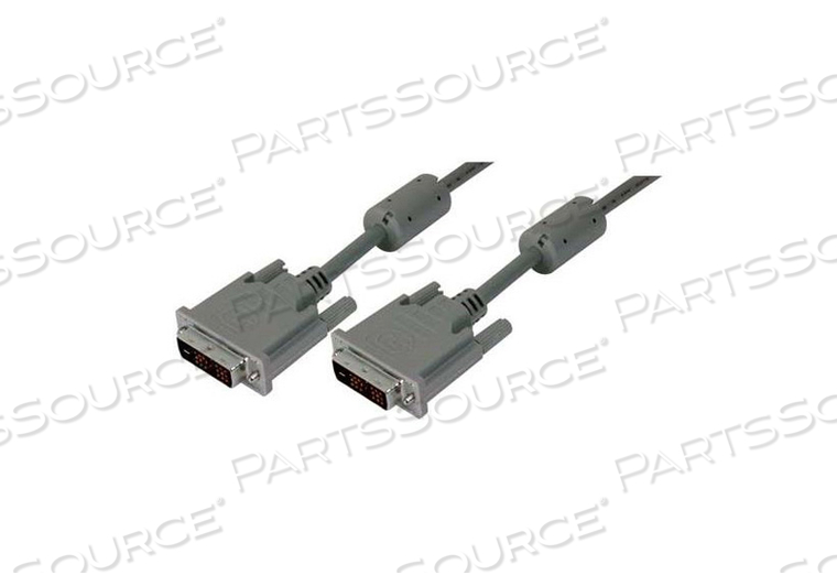 PREMIUM DVI-D SINGLE LINK DVI CABLE MALE / MALE W/ FERRITES, 15.0 FT 