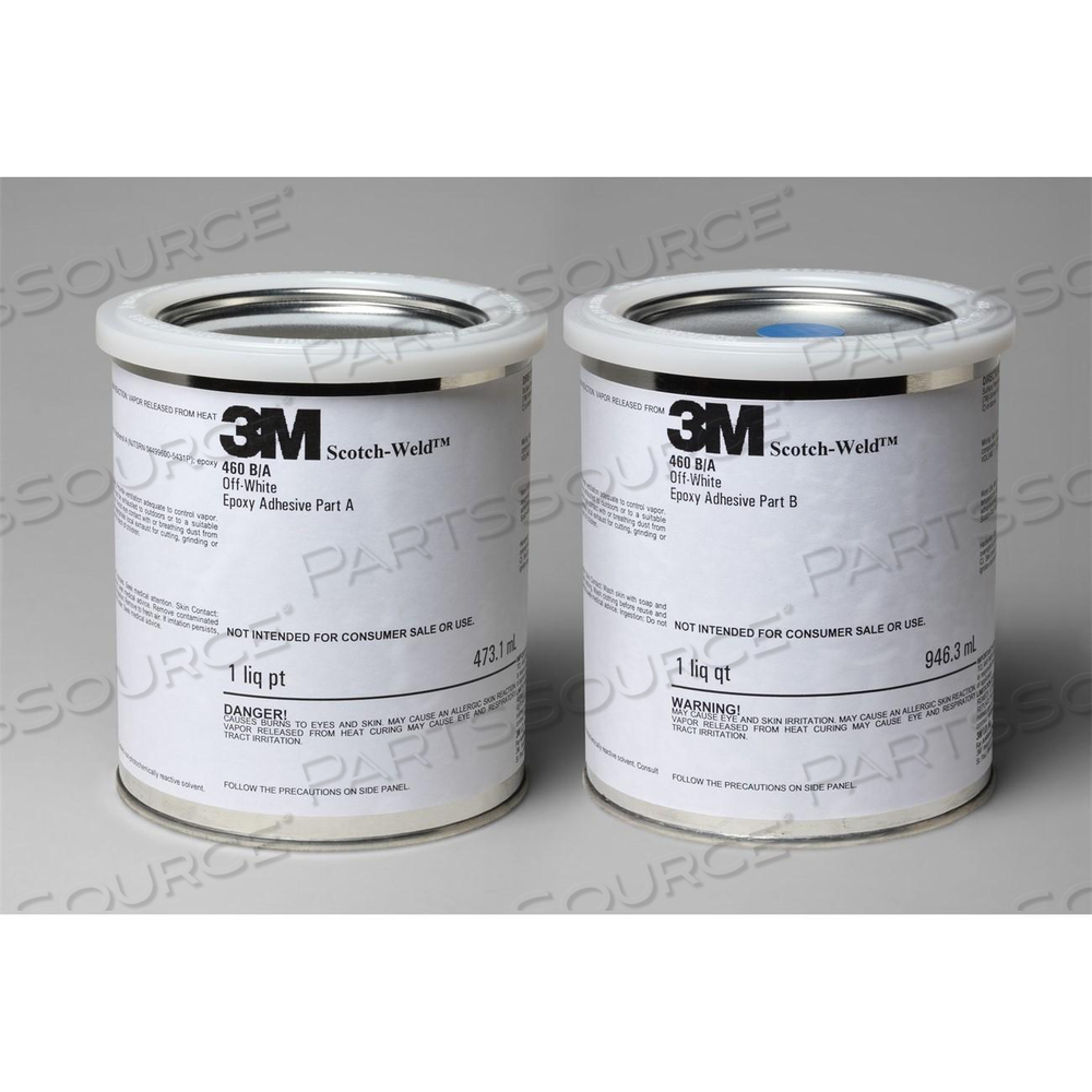 21200-82226 3M-WELD EPOXY ADHESIVE 460 OFF-WHITE PART B/A,1 QUART KIT by 3M Consumer