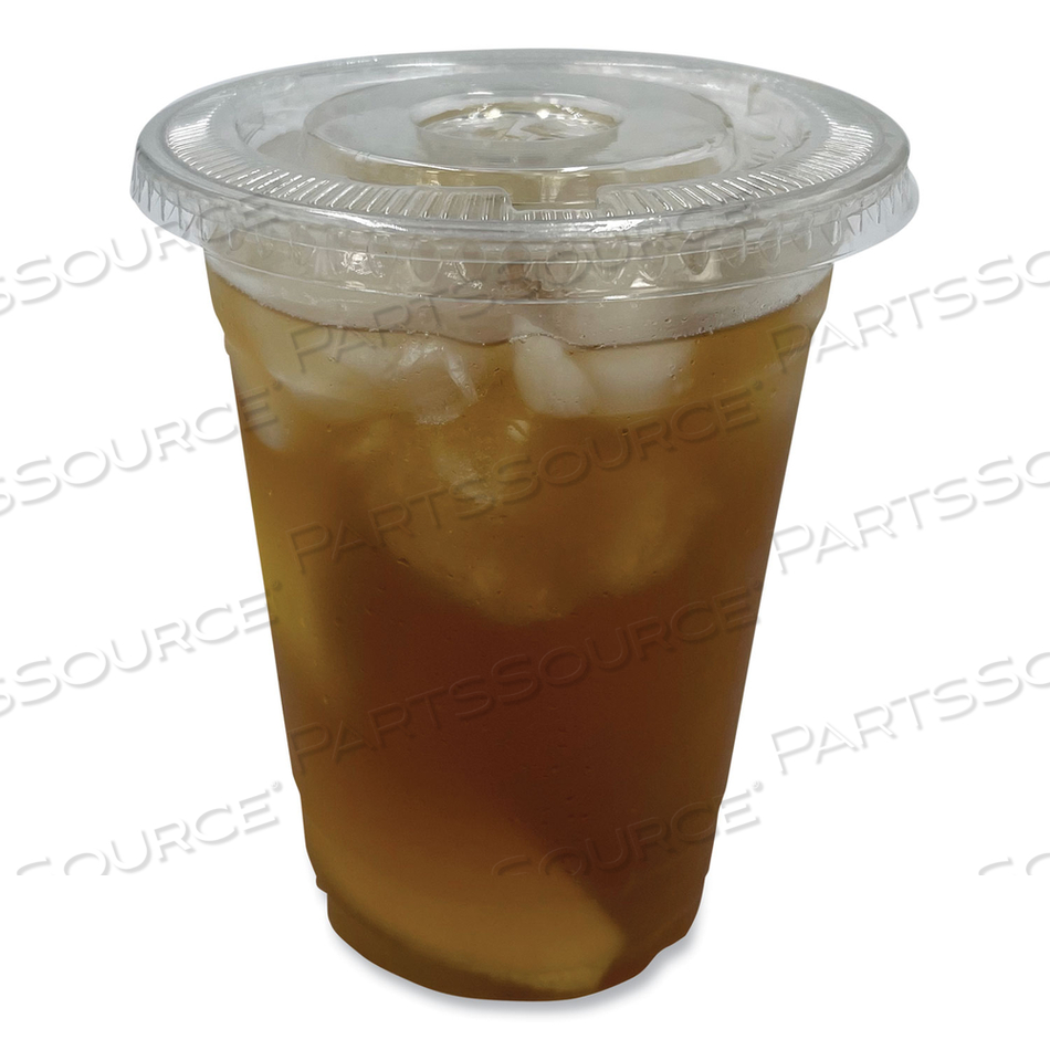DISPOSABLE COLD CUP LID, FOR 16 OZ_20 OZ_24 OZ CUP CAPACITY, STRAW SLOT by Boardwalk