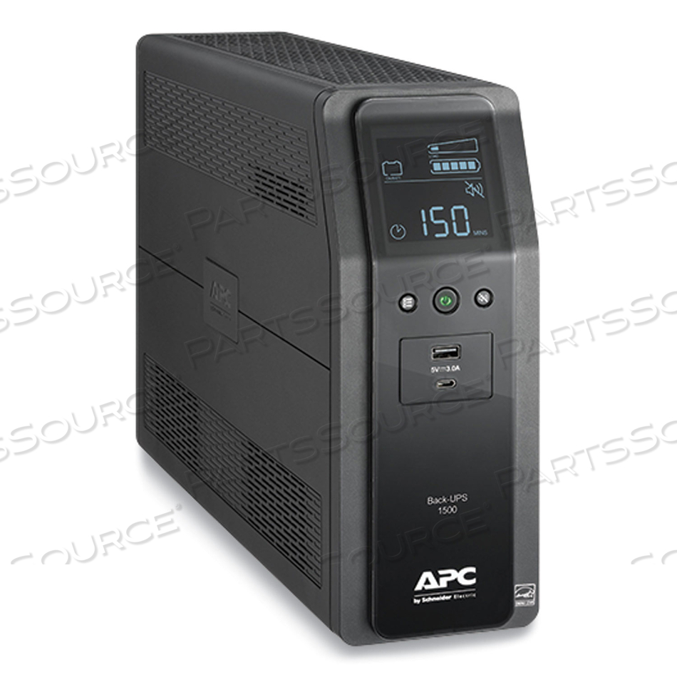 BACK-UPS PRO BN SERIES BATTERY BACKUP SYSTEM, 10 OUTLETS, 1,500 VA, 1,080 J by APC / American Power Conversion
