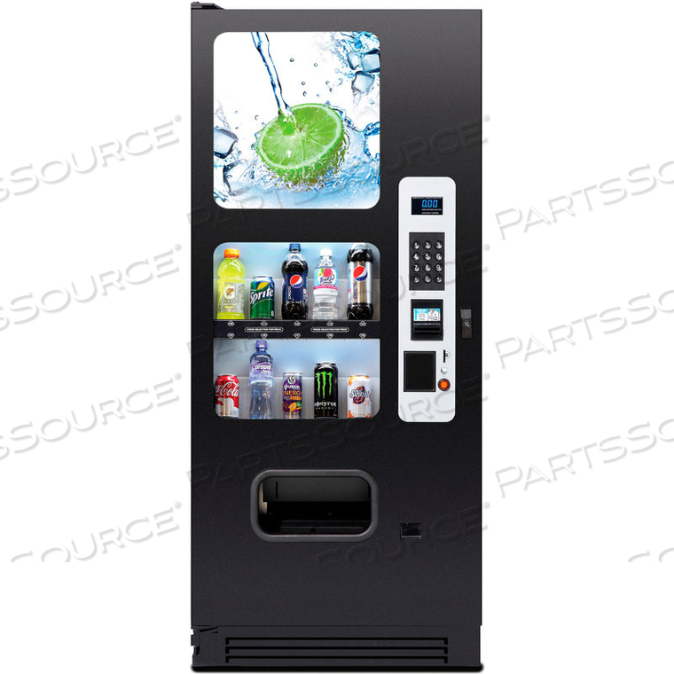 CB500 SA - DRINK MACHINE, 10 SELECTIONS, BOTH CANS & BOTTLES, ADA COMPLIANT by Selectivend CB500 SA - DRINK MACHINE, 10 SELECTIONS, BOTH CANS & BOTTLES, ADA COMPLIANT by Selectivend