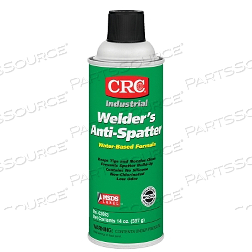 WELDER'S ANTI-SPATTER SPRAY, 16 OZ AEROSOL CAN, WHITE by CRC Industries