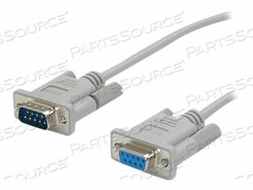 STRAIGHT THROUGH - SERIAL EXTENSION CABLE - DB-9 (M) TO DB-9 (F) - 15 FT - FOR P/N: ICUSB232HUB2 by StarTech.com Ltd. STRAIGHT THROUGH - SERIAL EXTENSION CABLE - DB-9 (M) TO DB-9 (F) - 15 FT - FOR P/N: ICUSB232HUB2 by StarTech.com Ltd.