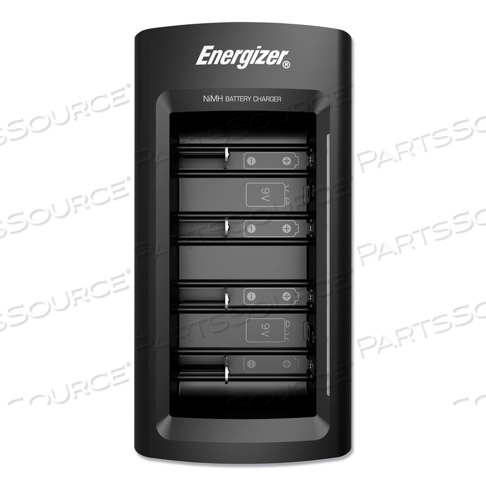 FAMILY BATTERY CHARGER, MULTIPLE BATTERY SIZES by Energizer FAMILY BATTERY CHARGER, MULTIPLE BATTERY SIZES by Energizer