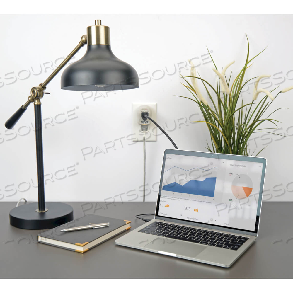 SURGE PROTECTOR WALLMOUNT DIRECT PLUG IN 120V 1 OUTLET 600 JOULE by Tripp Lite SURGE PROTECTOR WALLMOUNT DIRECT PLUG IN 120V 1 OUTLET 600 JOULE by Tripp Lite