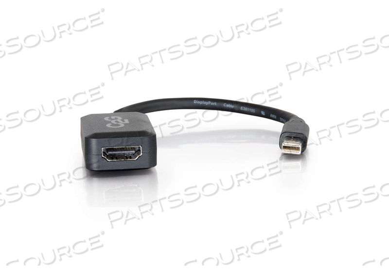 8IN C2G MINI DISPLAYPORT M TO HDMI F BLK by Legrand AV (C2G)