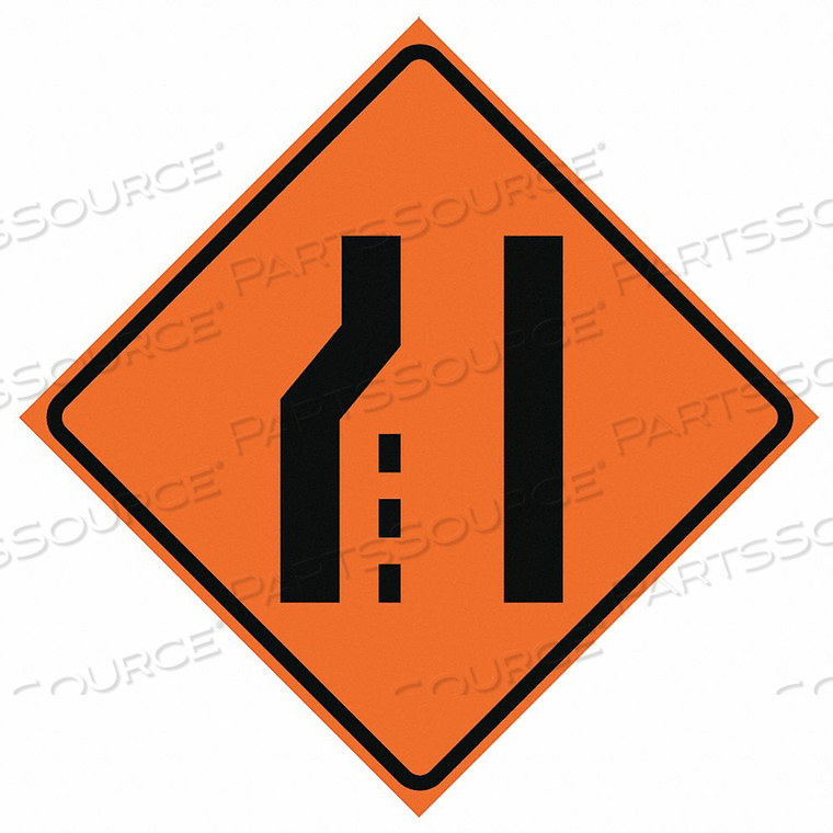 G7239 ROLL UP TRAFFIC SIGN 36 H 36 W VINYL by Eastern Metal Signs And Safety