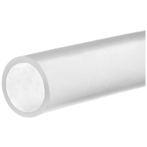 REINFORCED SILICONE TUBING, SILICONE, 7/8 IN ID, 1 1/4 IN OD, 10 FT LG, CLEAR, POLYESTER BRAID by Approved Vendor