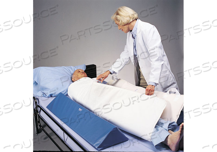 45° FOAM POSITIONING REPLACEMENT WEDGE - BLUE by Skil-Care Corporation