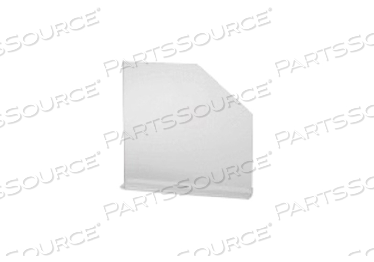 SMALL SPLASH GUARD, CLEAR, 4.5 IN X 18 IN X 19 IN by Omnimed, Inc. SMALL SPLASH GUARD, CLEAR, 4.5 IN X 18 IN X 19 IN by Omnimed, Inc.