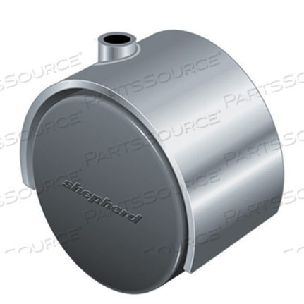 TWIN WHEEL CASTER, 50 MM, BLACK by Alco Sales & Service Co