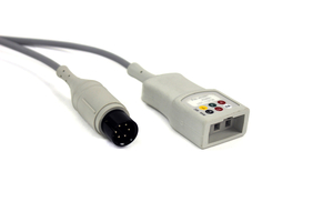 3 LEAD, TWIN PIN, ECG CABLE, 10 FEET by Philips