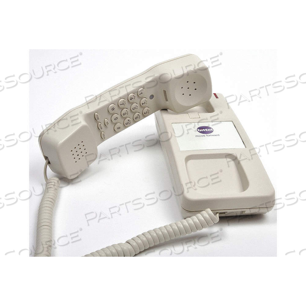 DISPOSABLE HEALTHCARE TELEPHONE, CALL WAITING, 41T-5 R (WH), VOICEMAIL, PSTN, WALL by Approved Vendor