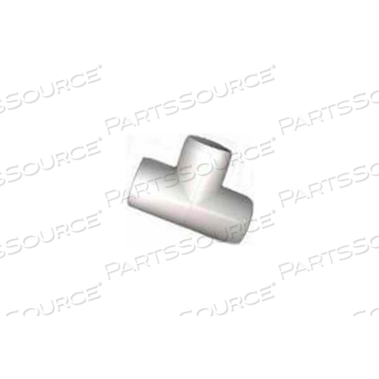 SCHEDULE 40 PVC TEE FITTING, 1-1/2"DIA., WHITE 