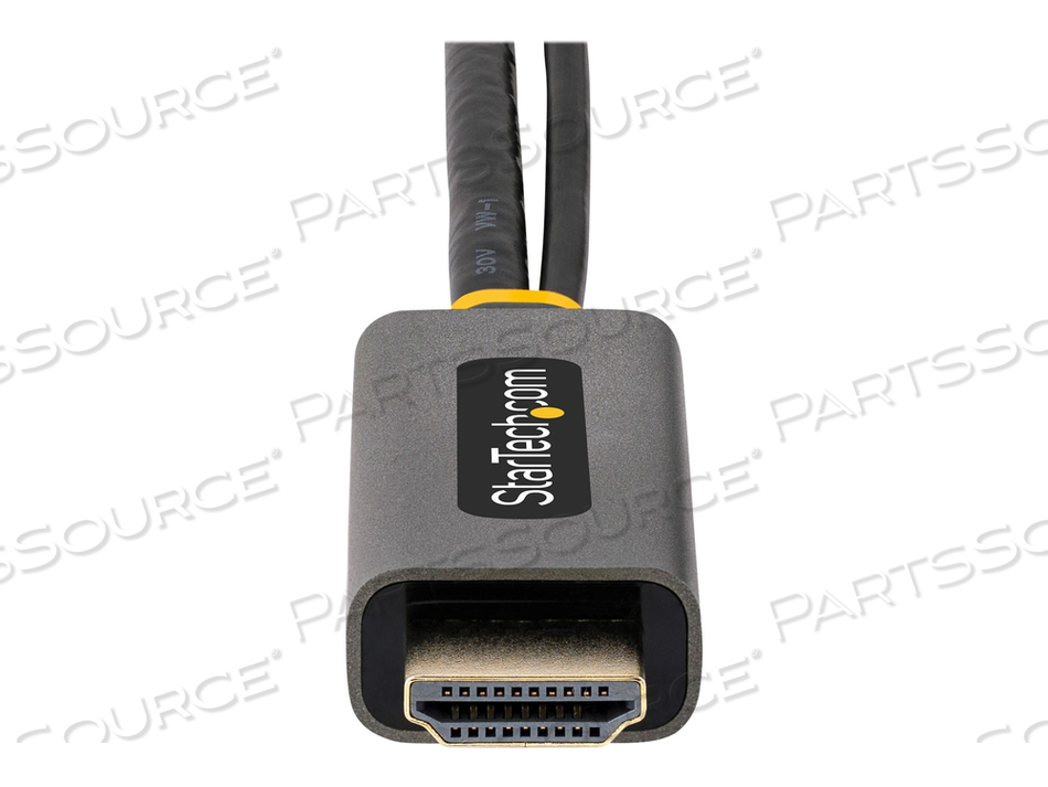 1FT (30CM) HDMI TO DISPLAYPORT ADAPTER, ACTIVE 4K 60HZ HDMI SOURCE TO DP MONITOR ADAPTER CABLE, USB BUS POWERED, HDMI 2.0 TO DISPLAYPORT CON by StarTech.com Ltd. 1FT (30CM) HDMI TO DISPLAYPORT ADAPTER, ACTIVE 4K 60HZ HDMI SOURCE TO DP MONITOR ADAPTER CABLE, USB BUS POWERED, HDMI 2.0 TO DISPLAYPORT CON by StarTech.com Ltd.
