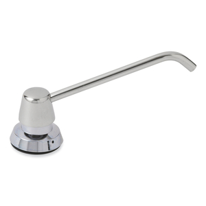 COUNTER-MOUNTED SOAP DISPENSER, 34 OZ, 3 X 4 X 6, STAINLESS STEEL by Bobrick Washroom Equipment, Inc COUNTER-MOUNTED SOAP DISPENSER, 34 OZ, 3 X 4 X 6, STAINLESS STEEL by Bobrick Washroom Equipment, Inc