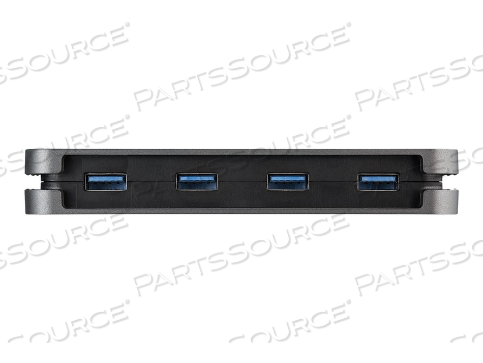 4 PORT USB 3.0 HUB, 4X USB-A, 5GBPS LAPTOP/DESKTOP USB TYPE-A HUB, USB BUS POWERED, 11" LONG CABLE WITH CABLE MANAGEMENT (HB30AM4AB), HUB, 4 by StarTech.com Ltd. 4 PORT USB 3.0 HUB, 4X USB-A, 5GBPS LAPTOP/DESKTOP USB TYPE-A HUB, USB BUS POWERED, 11" LONG CABLE WITH CABLE MANAGEMENT (HB30AM4AB), HUB, 4 by StarTech.com Ltd.