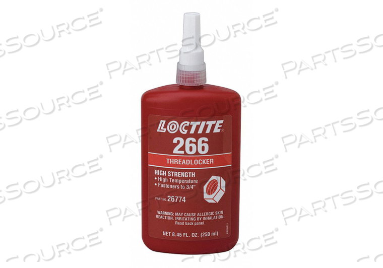 THREADLOCKER 250ML RED BOTTLE ANAEROBIC by Loctite Brand THREADLOCKER 250ML RED BOTTLE ANAEROBIC by Loctite Brand