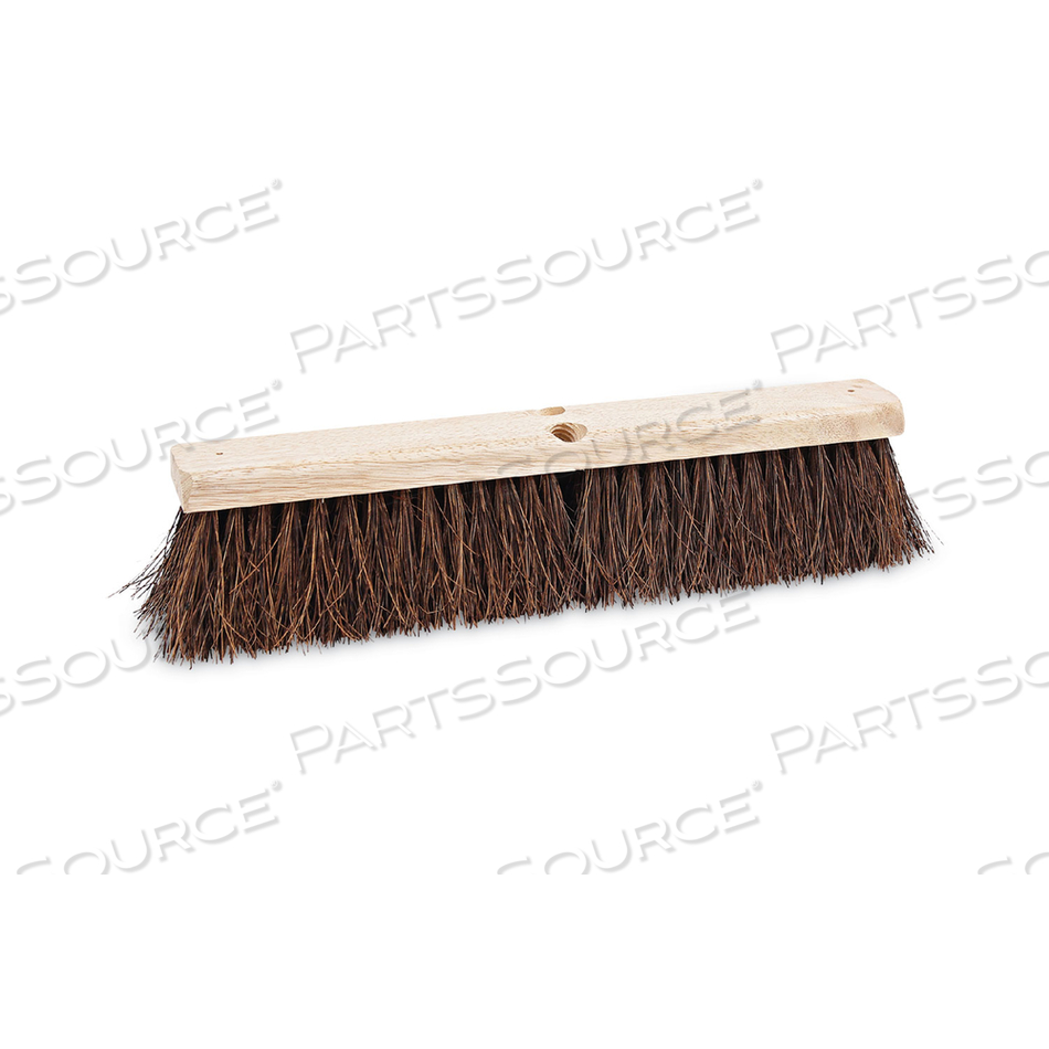 FLOOR BRUSH HEAD, 3.25" NATURAL PALMYRA FIBER BRISTLES, 18" BRUSH by Boardwalk FLOOR BRUSH HEAD, 3.25" NATURAL PALMYRA FIBER BRISTLES, 18" BRUSH by Boardwalk