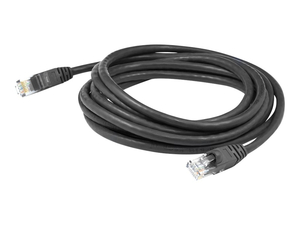 ADDON, PATCH CABLE, RJ-45 (M) TO RJ-45 (M), 15 FT, UTP, CAT 5E, BLACK by ADDON