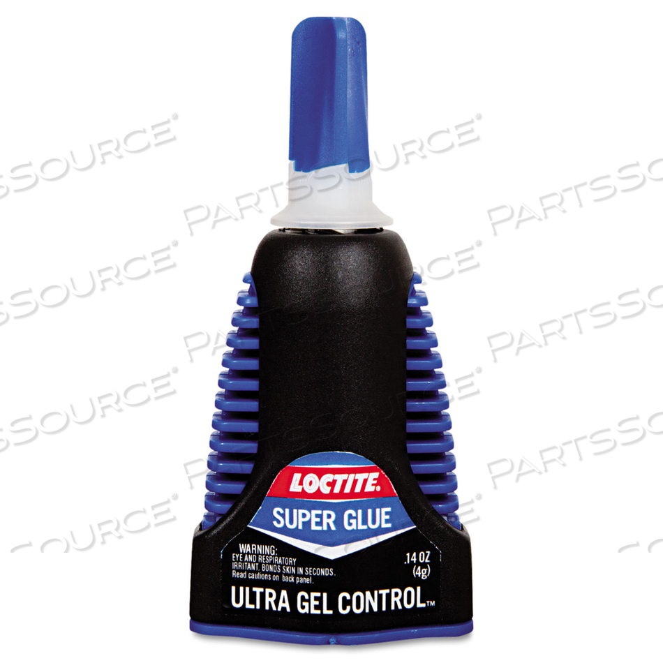 ULTRA GEL CONTROL SUPER GLUE, 0.14 OZ, DRIES CLEAR by Loctite Brand