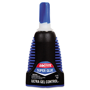 ULTRA GEL CONTROL SUPER GLUE, 0.14 OZ, DRIES CLEAR by Loctite Brand