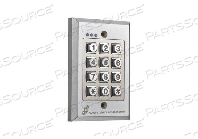 ACCESS CONTROL KEYPAD 4-3/4IN H X 2IN D by Alarm Controls
