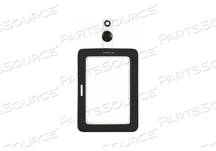 BADGE HOLDER RUBBERIZED PK2 by MyID